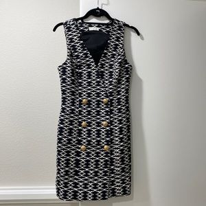 Kookai black and white dress
